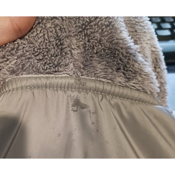 The North Face Jacket Coat Sz 5 Fleece Hood Gray Pink Denali Zip Toddler Girls - Picture 2 of 9